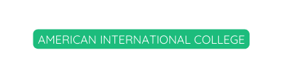 AMERICAN INTERNATIONAL COLLEGE